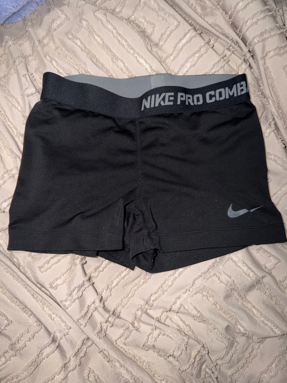 Nike Pro Womens Compression Shorts Pack - Neon Green, Pink, Black, Gray, White - Picture 6 of 6